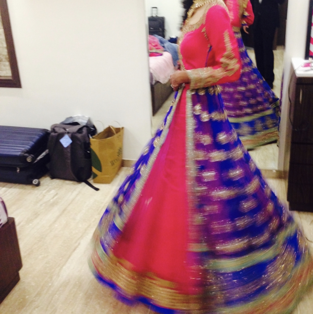 Gorgeous Indian bridal indo-western dress-like new - Picture 13 of 13